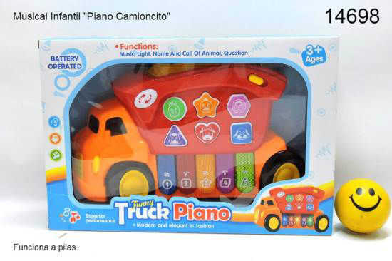 Imagen de MUSICAL INFANTIL "CAMION PIANITO" 9.24